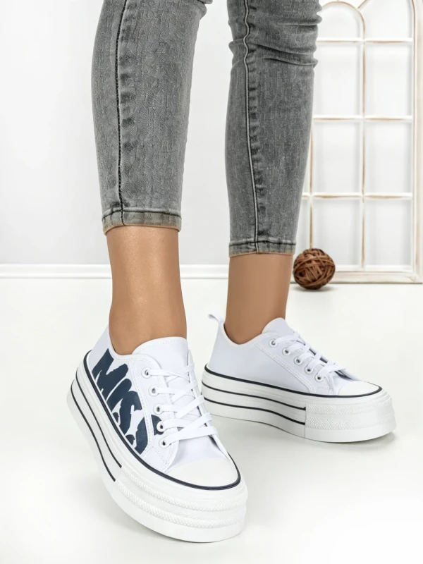 Tenisi Dama 810-4B WHITE-NAVY | RED JIN
