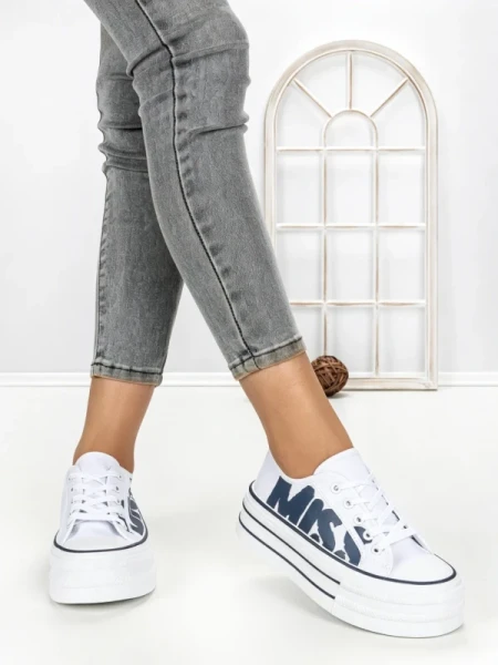 Tenisi Dama 810-4B WHITE-NAVY | RED JIN