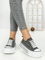 Tenisi Dama 804-4A BLACK | RED JIN
