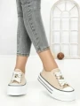 Tenisi Dama 890-4C BEIGE | RED JIN