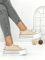 Tenisi Dama 890-4C BEIGE | RED JIN