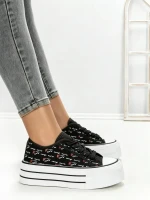 Tenisi Dama 885-4A BLACK | RED JIN