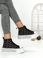 Tenisi Dama 813-4A BLACK | RED JIN