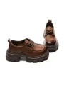 Pantofi Casual Dama din piele naturala KM1606 BROWN | ADVANCER