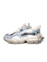 Pantofi Sport Dama din piele naturala HY5757-2 LIGHT BLUE | FRANCO GERARDO