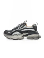 Pantofi Sport Dama din piele naturala Y5757 DARK GREY | ADVANCER