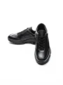 Pantofi Sport Barbati din piele naturala 5902 BLACK | ADVANCER