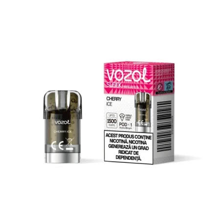 Narghilea electronica reincarcabila SLEEK POD CHERRY ICE | GALASUN