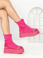 Ghete Dama cu Platforma 3AL78 PEACH | MEI