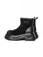 Ghete Dama din piele naturala 10551-2 BLACK | ADVANCER