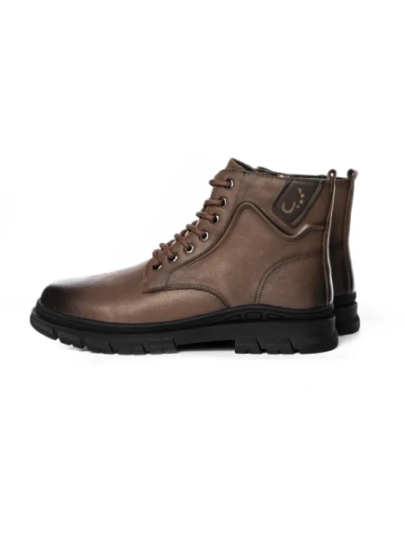 Ghete Barbati din piele naturala WM2901 BROWN | ADVANCER