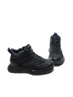 Ghete Barbati din piele naturala 5360 BLUE | ADVANCER