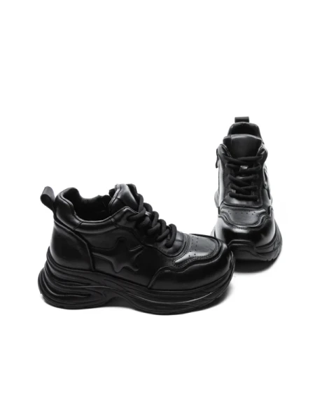 Ghete Dama din piele naturala 10781 BLACK | ADVANCER