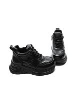 Ghete Dama din piele naturala 10781 BLACK | ADVANCER
