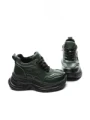 Ghete Dama din piele naturala 10781 GREEN | ADVANCER