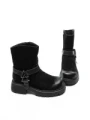 Ghete Dama din piele naturala 10856-2 BLACK | ADVANCER