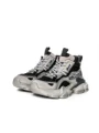Pantofi Sport Dama din piele naturala Y5797-1 BLACK-GREY | ADVANCER