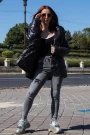 Ženska jakna LC2057-1 Črna | Macleria