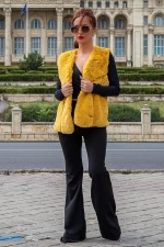 Ženski telovnik 21-25 Rumena | Fashion