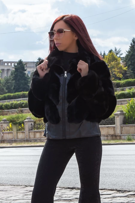 Ženska jakna 2021-2 Črna | Fashion