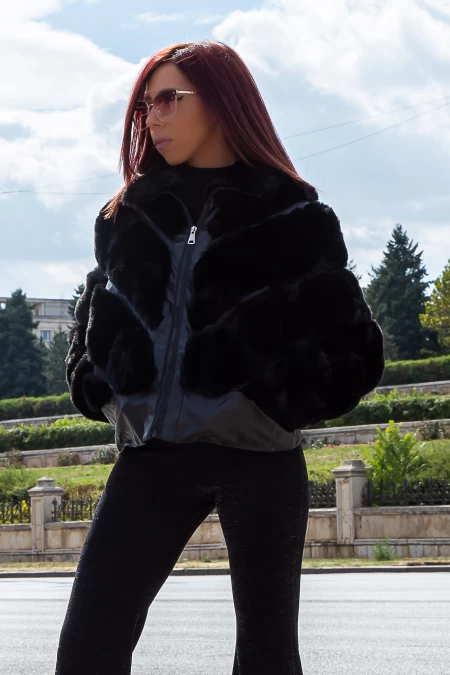 Ženska jakna 2021-2 Črna | Fashion