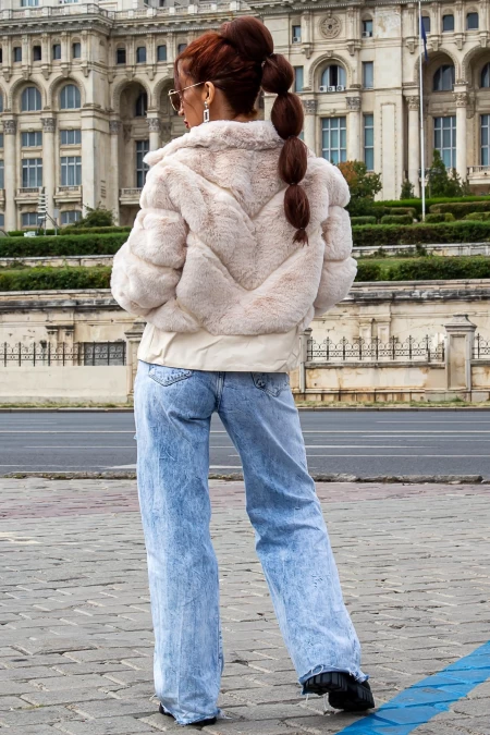 Ženska jakna 2021-2 Bež | Fashion