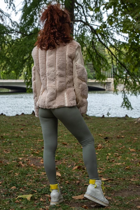 Ženska jakna 2087 Bež | Fashion