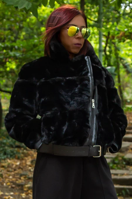 Ženska jakna 2021-3 Črna | Fashion