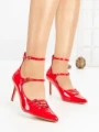 Pantofi Stiletto 77-549 RED | CM