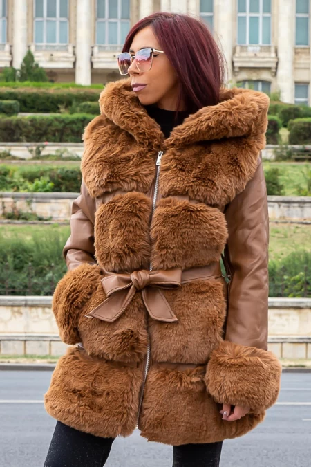 Ženska jakna 21-29 Rjava | Fashion