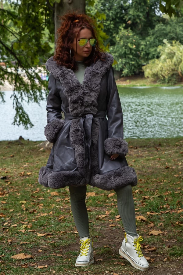 Ženska jakna 21-30 Siva | Fashion