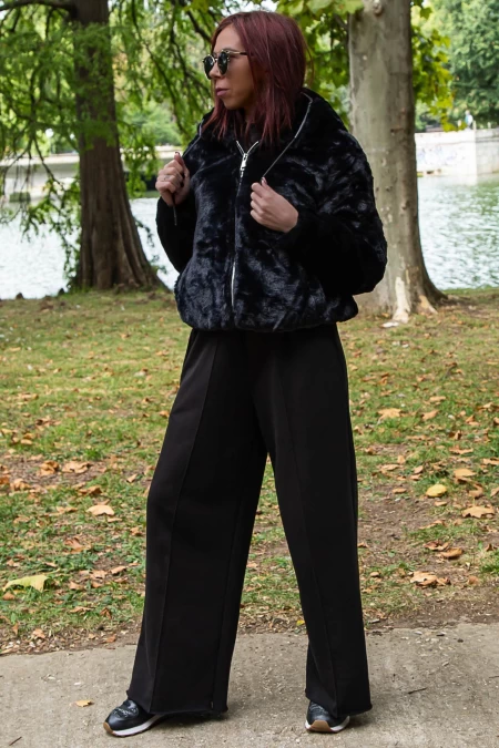 Ženska jakna GSP7999-1 Črna | Macleria