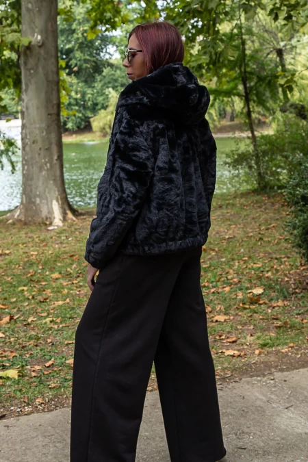 Ženska jakna GSP7999-1 Črna | Macleria