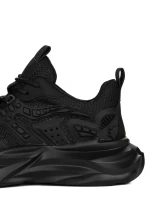 Pantofi Sport Barbati din piele naturala 24210 BLACK | ADVANCER