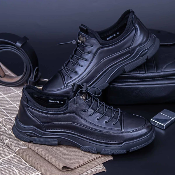 Moški čevlji D218901-10 Črna | F.Gerardo