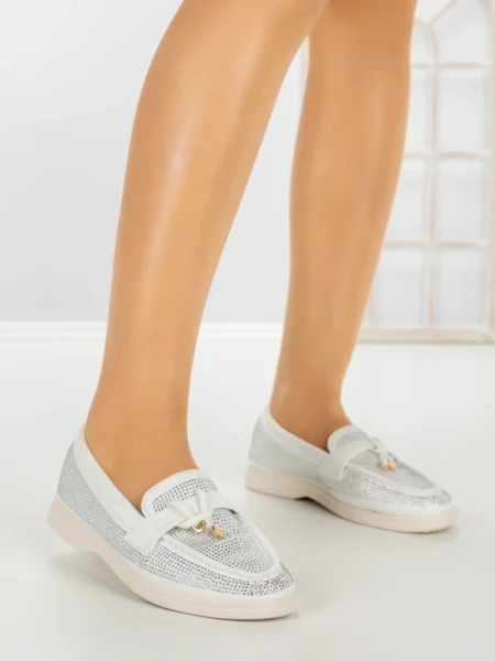 Pantofi Casual Dama 77-622 WHITE | CM