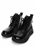 Ghete Dama din piele naturala 50382-2 BLACK | ADVANCER