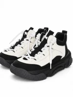 Ghete Barbati din piele naturala 01701 WHITE | ADVANCER
