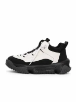 Ghete Barbati din piele naturala 01701 WHITE | ADVANCER