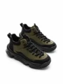 Ghete Barbati din piele naturala 01701 GREEN | ADVANCER