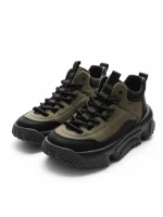 Ghete Barbati din piele naturala 01701 GREEN | ADVANCER
