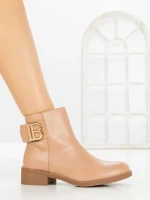 Ghete Dama FZL-0098 BEIGE | H&D