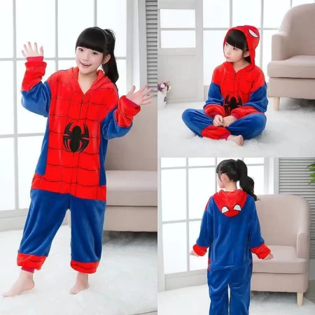 Enodelna pižama za otroke GALA21-928 Modra-Rdeča | Galasun