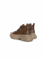 Ghete Dama din piele naturala 66082 KHAKI | ADVANCER