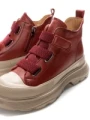 Ghete Dama din piele naturala 66082 RED | ADVANCER