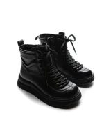 Ghete Dama din piele naturala 50258-2 BLACK | ADVANCER