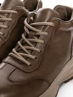 Ghete Dama din piele naturala 80721 KHAKI | ADVANCER