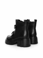 Ghete Dama din piele naturala 7194-6 BLACK | ADVANCER