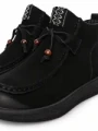 Ghete Dama din piele naturala 5782 BLACK | ADVANCER