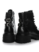 Ghete Dama din piele naturala M5808-2 BLACK | ADVANCER